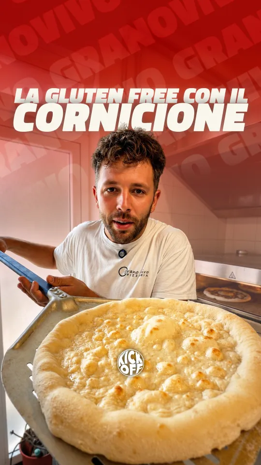La gluten free con il cornicione