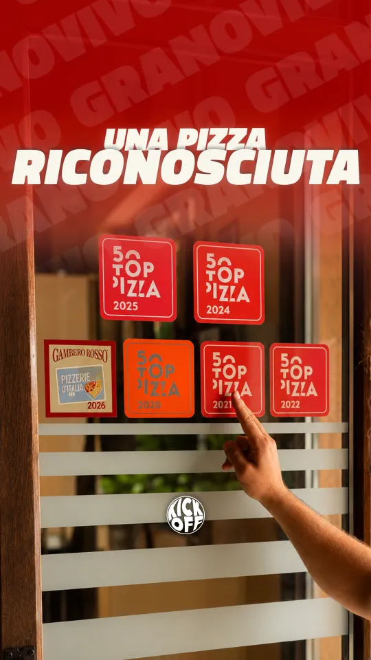 Una pizza riconosciuta: 50 Top Pizza