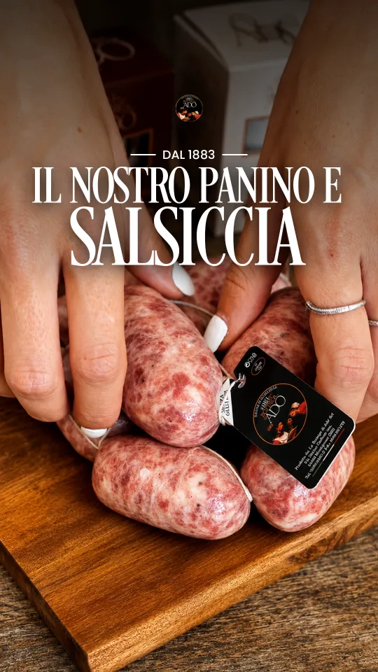 Il nostro panino e salsiccia