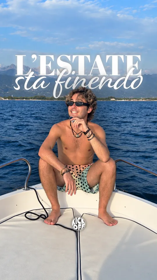 L'estate sta finendo