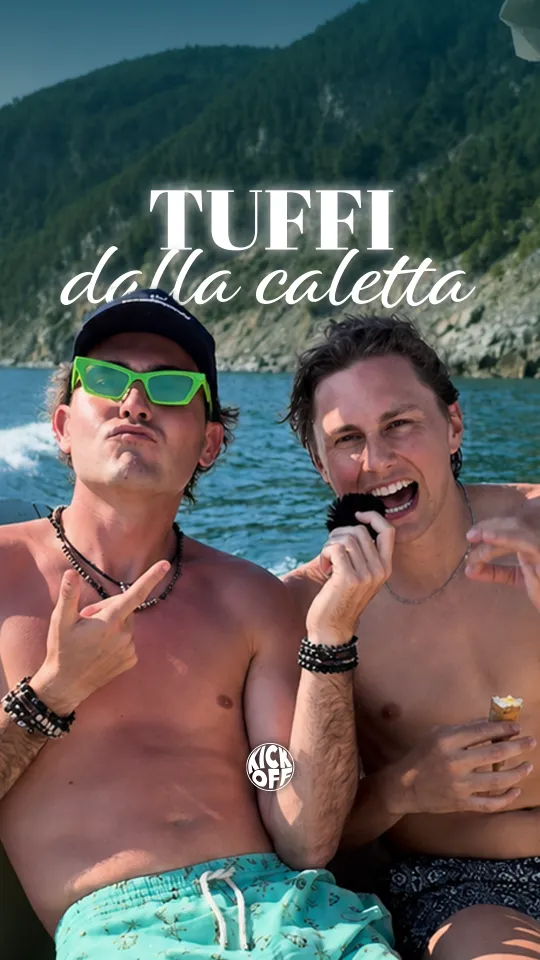 Tuffi dalla caletta