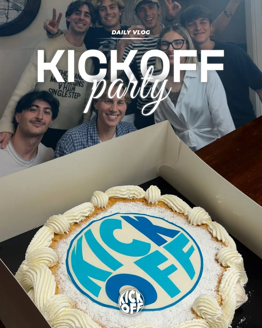 La festa per la nascita di KickOff S.r.l.